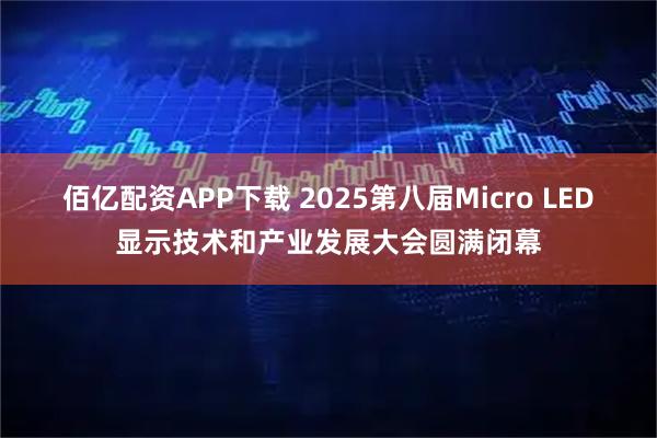 佰亿配资APP下载 2025第八届Micro LED显示技术和产业发展大会圆满闭幕