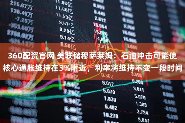 360配资官网 美联储穆萨莱姆：石油冲击可能使核心通胀维持在3%附近，利率将维持不变一段时间